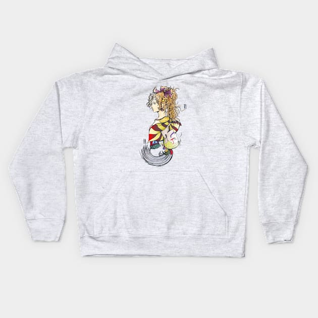 FF 6 character art 2 Kids Hoodie by mcashe_art